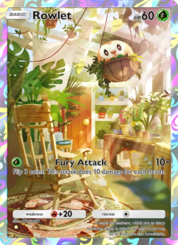 Rowlet — Extradimensional Crisis card #070