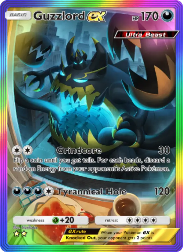 Guzzlord ex — Extradimensional Crisis card #086