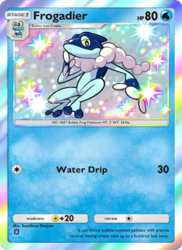 Frogadier — Extradimensional Crisis card #092