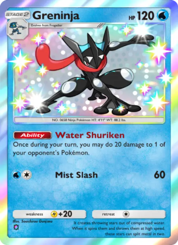 Greninja — Extradimensional Crisis card #093