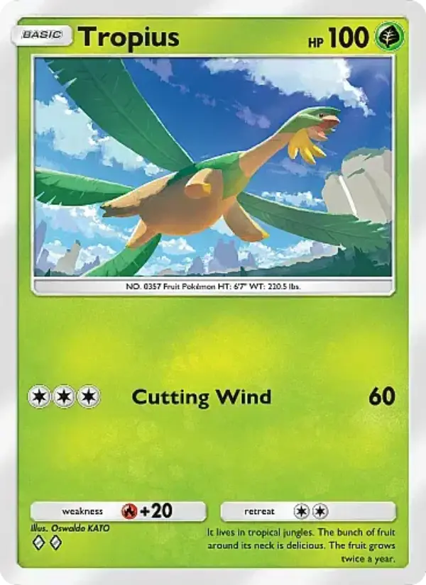 Tropius — Eevee Grove card #001