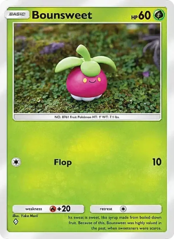 Bounsweet — Eevee Grove card #003