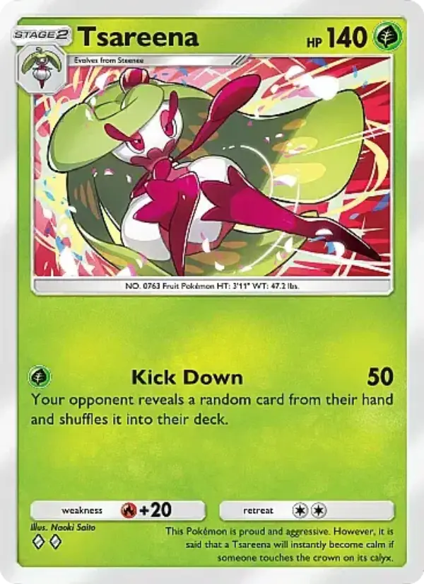 Tsareena — Eevee Grove card #005