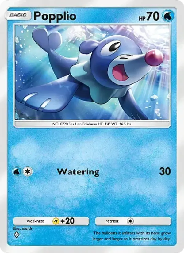 Popplio — Eevee Grove card #022
