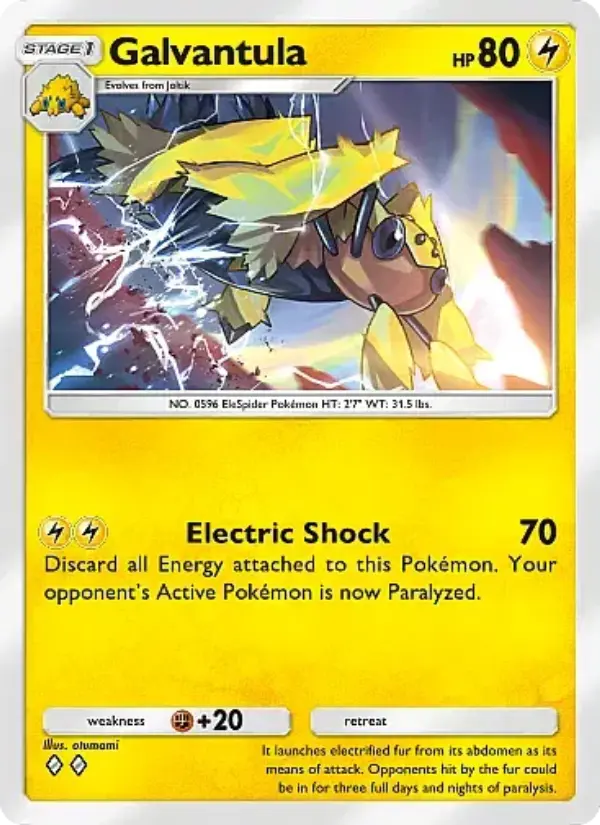 Galvantula — Eevee Grove card #027