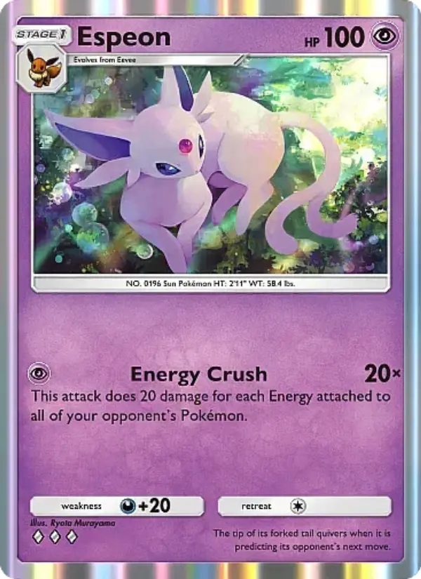 Espeon — Eevee Grove card #028