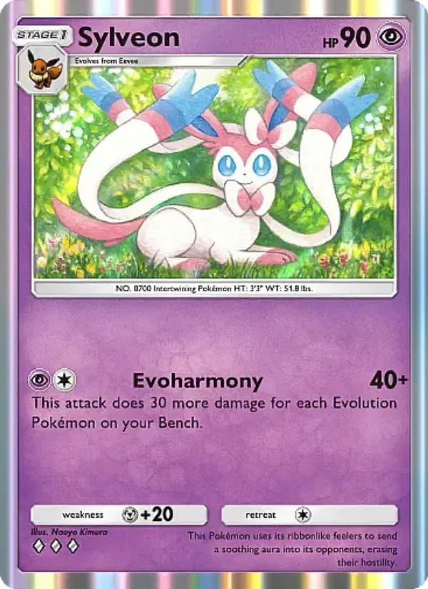 Sylveon — Eevee Grove card #033