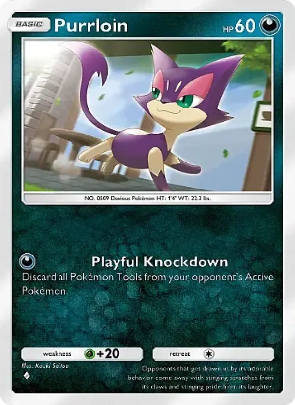 Purrloin — Eevee Grove card #045