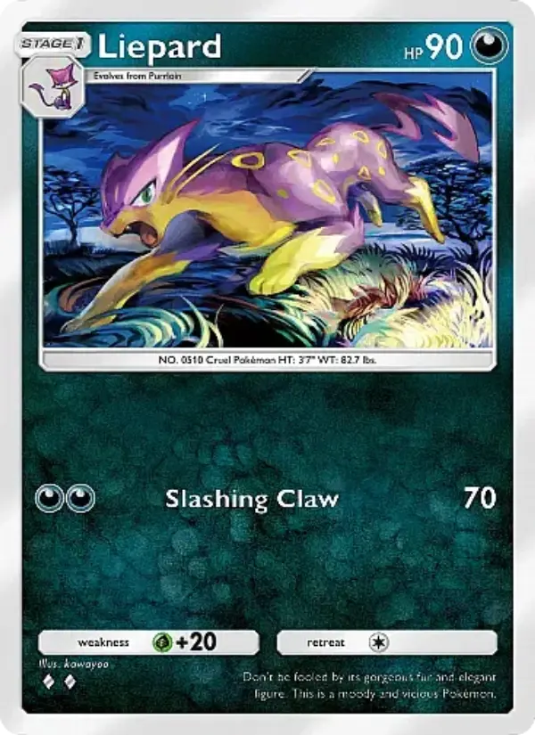 Liepard — Eevee Grove card #046