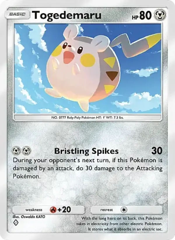 Togedemaru — Eevee Grove card #048