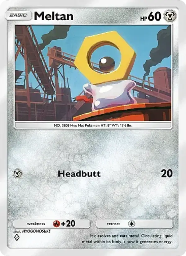 Meltan — Eevee Grove card #049