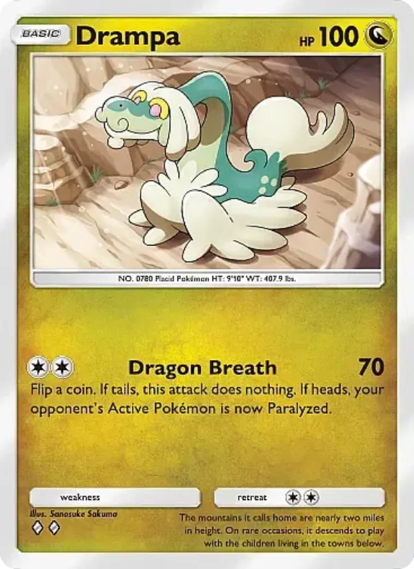 Drampa — Eevee Grove card #054