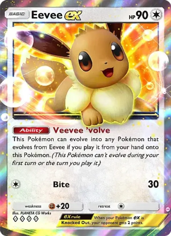 Eevee ex — Eevee Grove card #056
