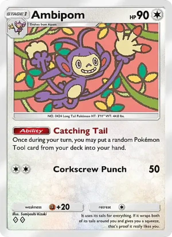 Ambipom — Eevee Grove card #059