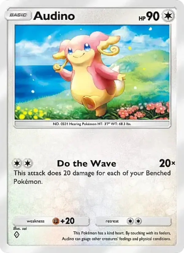 Audino — Eevee Grove card #061