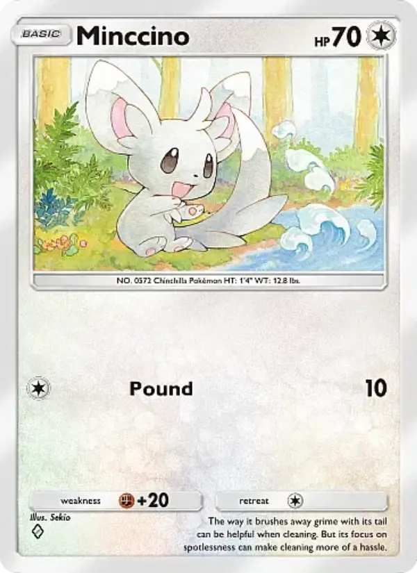Minccino — Eevee Grove card #062