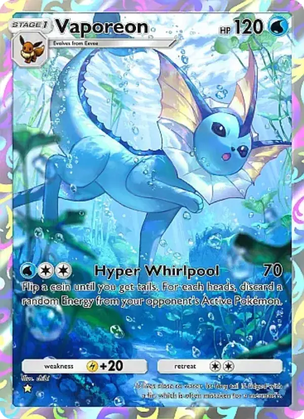Vaporeon — Eevee Grove card #072