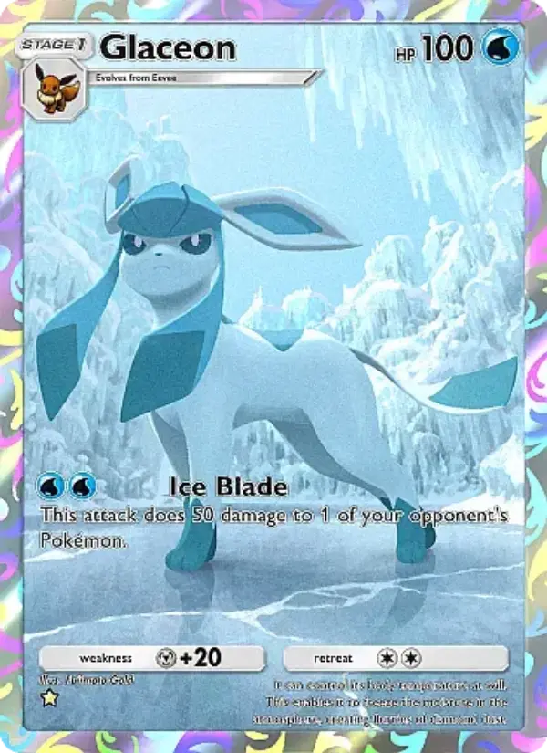 Glaceon — Eevee Grove card #073