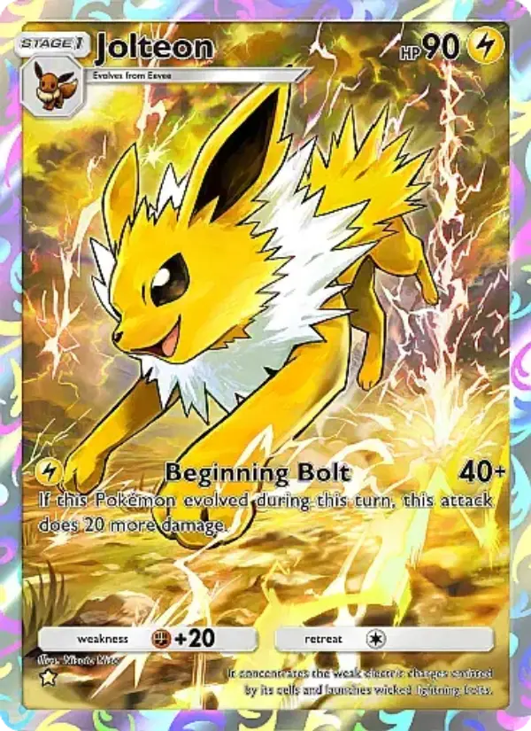 Jolteon — Eevee Grove card #074