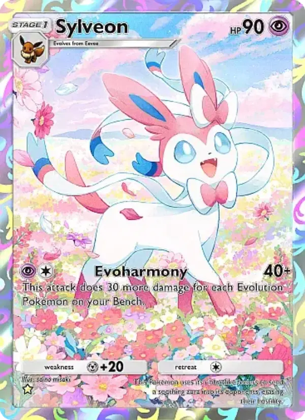 Sylveon — Eevee Grove card #076