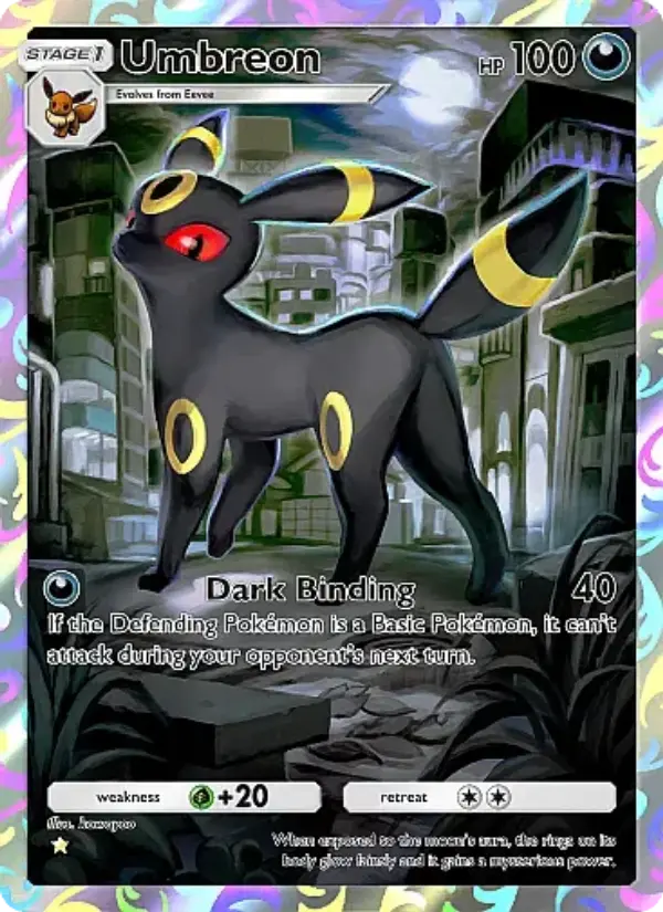 Umbreon — Eevee Grove card #077