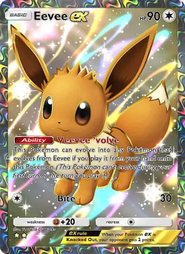 Eevee ex — Eevee Grove card #083