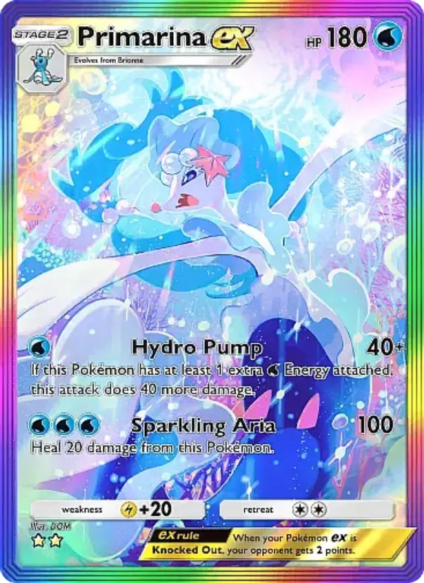Primarina ex — Eevee Grove card #088