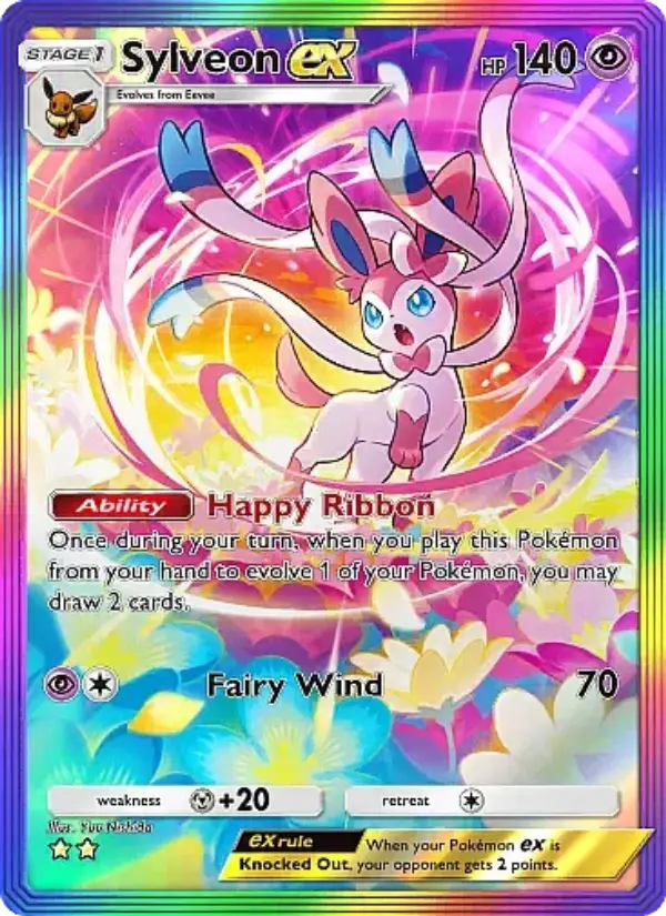 Sylveon ex — Eevee Grove card #089