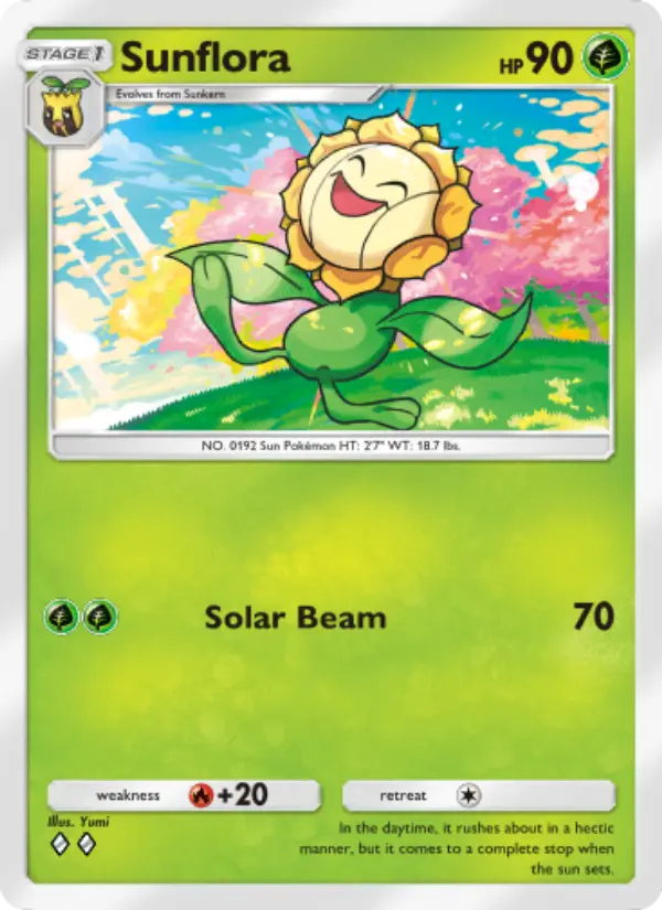 Sunflora — Wisdom of Sea and Sky card #017