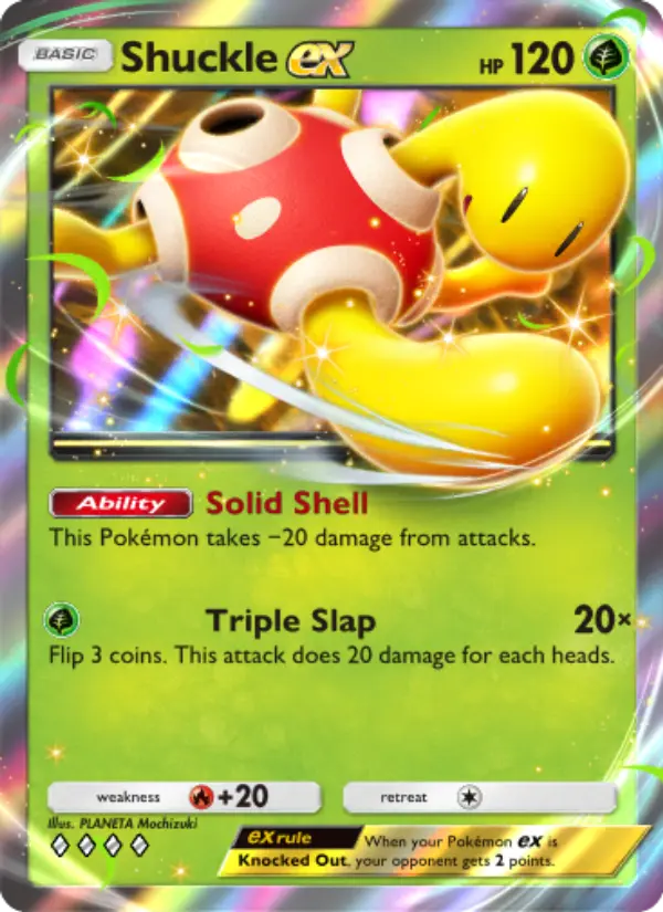Shuckle ex — Wisdom of Sea and Sky card #021