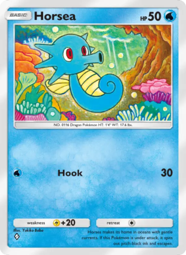 Horsea — Wisdom of Sea and Sky card #041