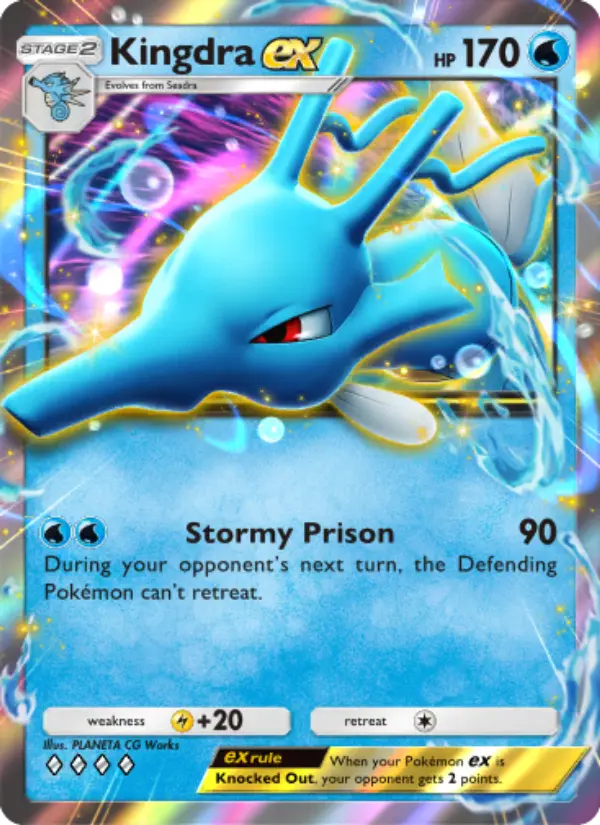 Kingdra ex — Wisdom of Sea and Sky card #043