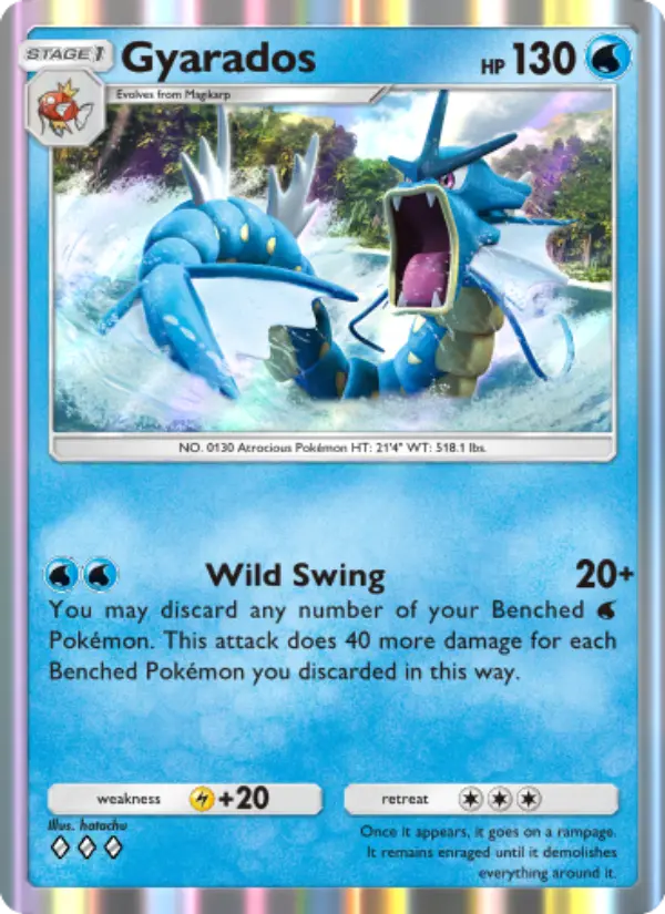 Gyarados — Wisdom of Sea and Sky card #045