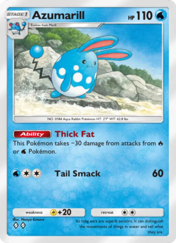 Azumarill — Wisdom of Sea and Sky card #050