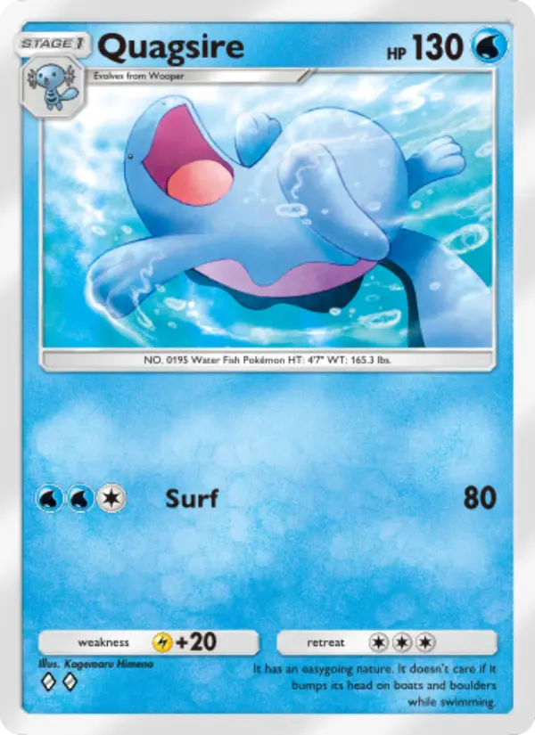 Quagsire — Wisdom of Sea and Sky card #052