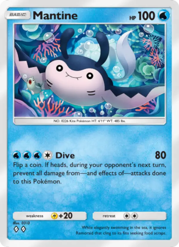 Mantine — Wisdom of Sea and Sky card #058