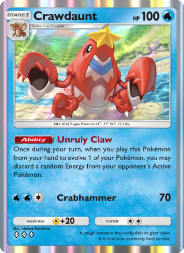 Crawdaunt — Wisdom of Sea and Sky card #061