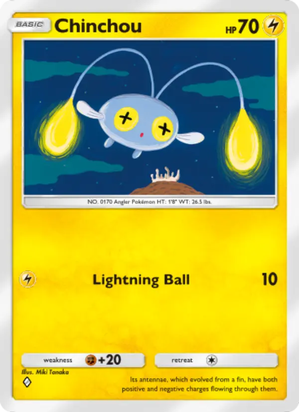 Chinchou — Wisdom of Sea and Sky card #064