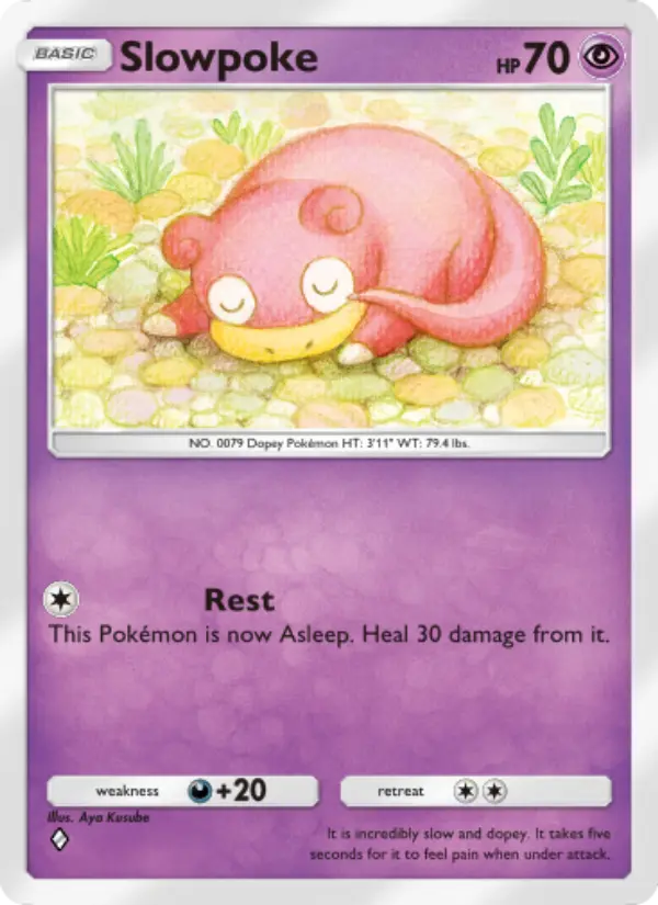 Slowpoke — Wisdom of Sea and Sky card #073