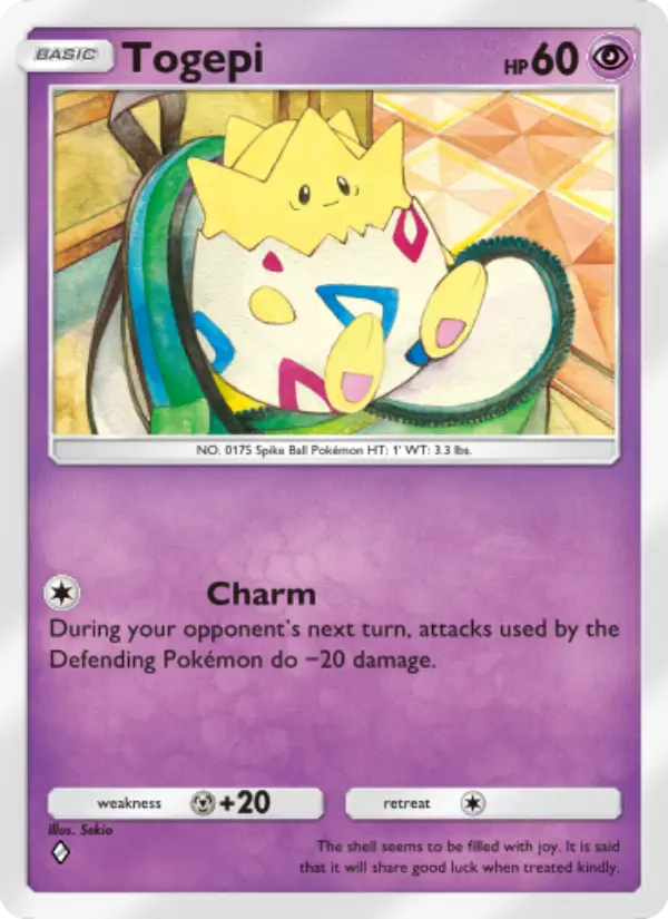Togepi — Wisdom of Sea and Sky card #078