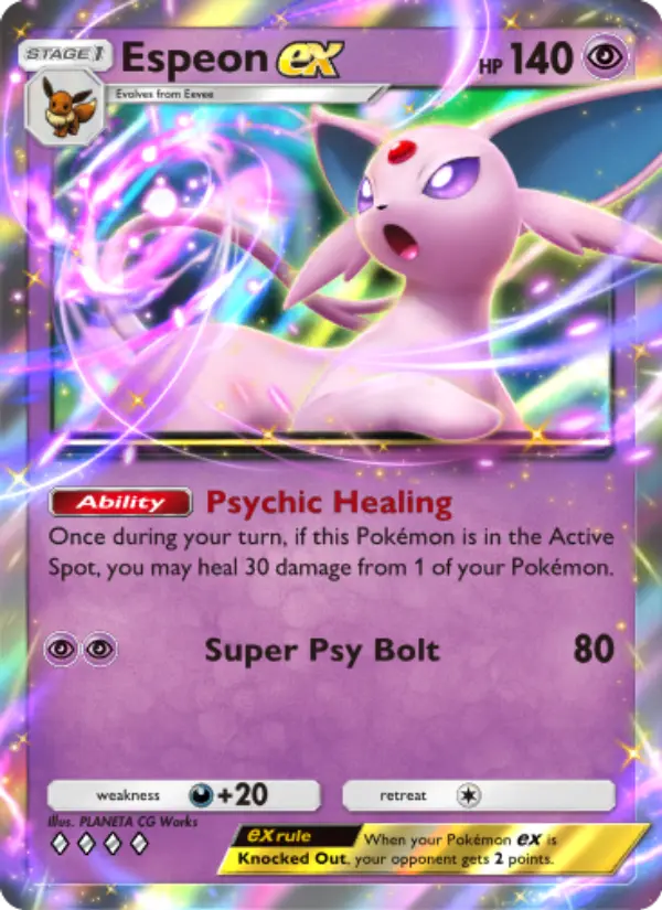 Espeon ex — Wisdom of Sea and Sky card #083