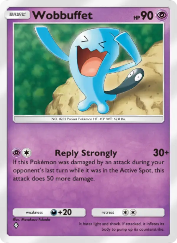 Wobbuffet — Wisdom of Sea and Sky card #086