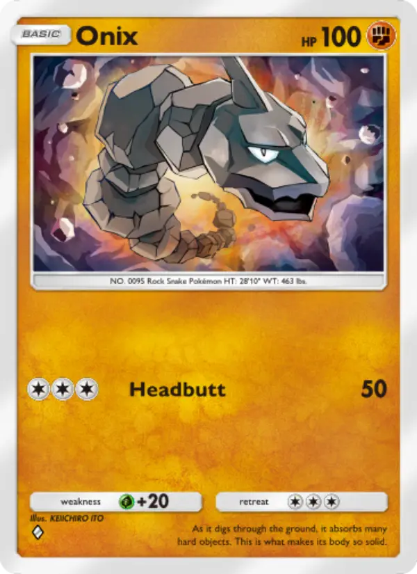 Onix — Wisdom of Sea and Sky card #092