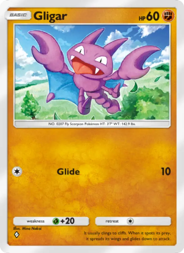 Gligar — Wisdom of Sea and Sky card #094