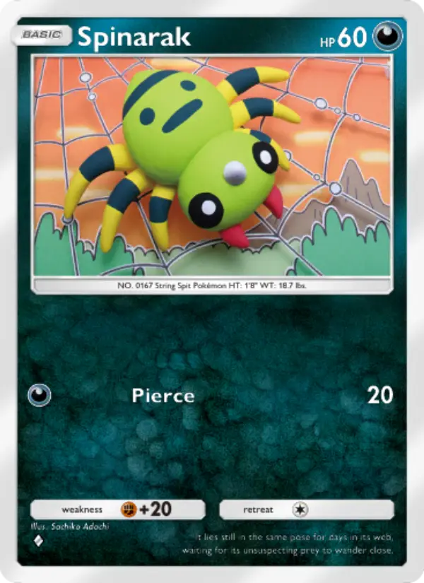 Spinarak — Wisdom of Sea and Sky card #110