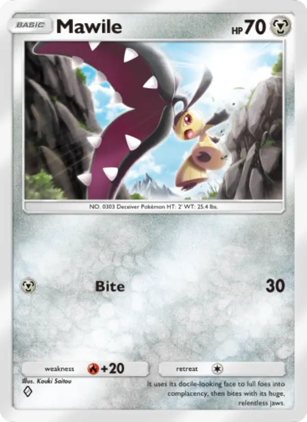 Mawile — Wisdom of Sea and Sky card #125
