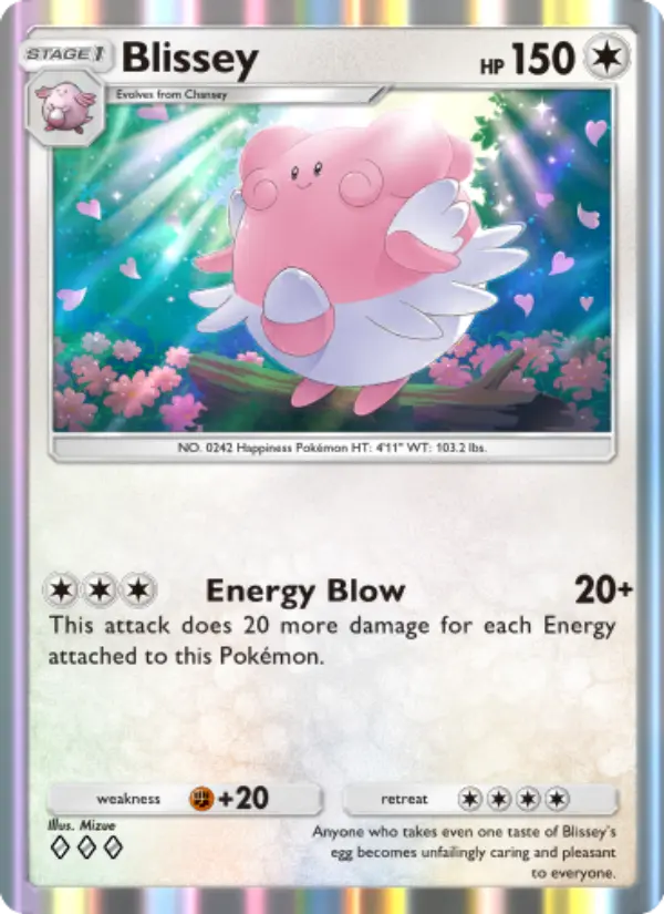 Blissey — Wisdom of Sea and Sky card #132