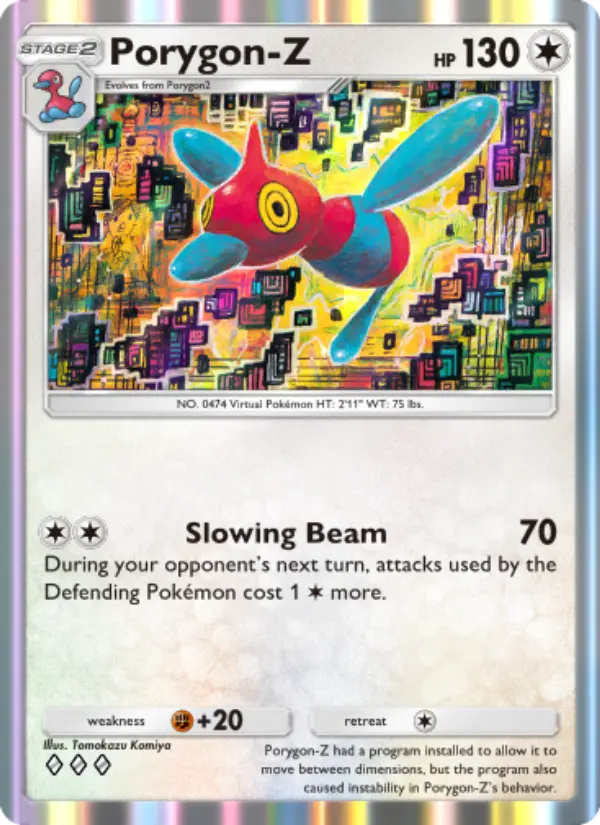 Porygon-Z — Wisdom of Sea and Sky card #137