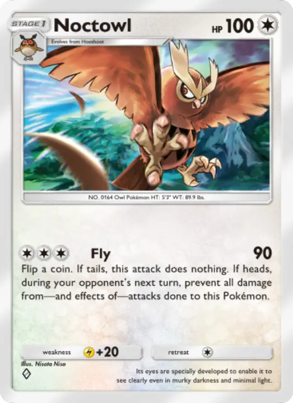 Noctowl — Wisdom of Sea and Sky card #141