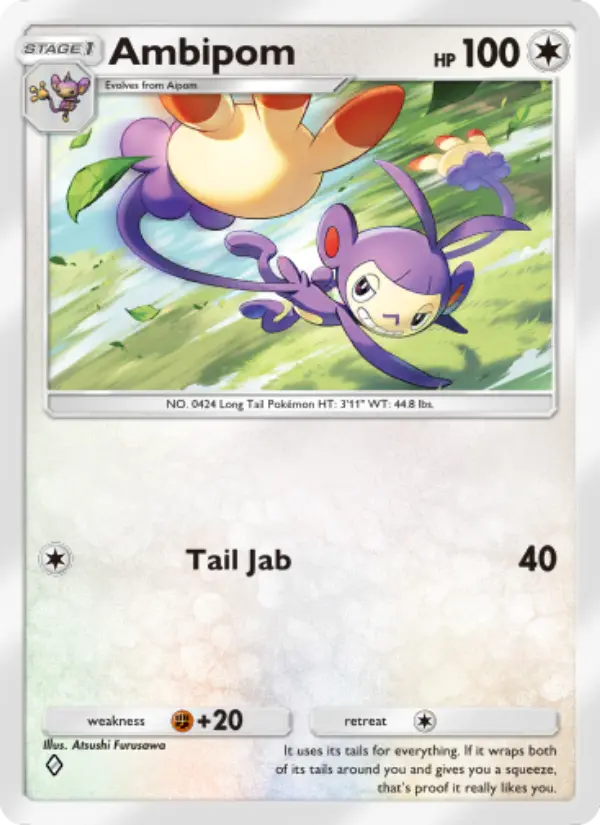 Ambipom — Wisdom of Sea and Sky card #143